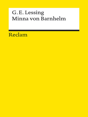 cover image of Minna von Barnhelm oder das Soldatenglück